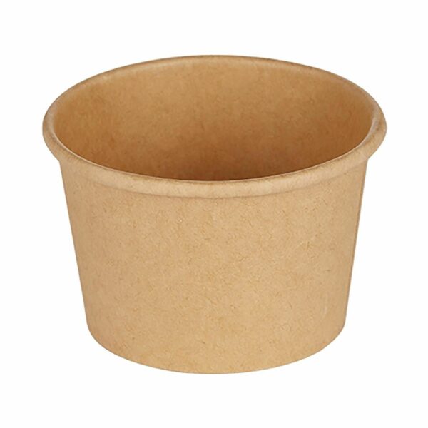 Dressingbæger 60 ml 2 oz Ø62 x 40 mm kraft pap/PE Brun