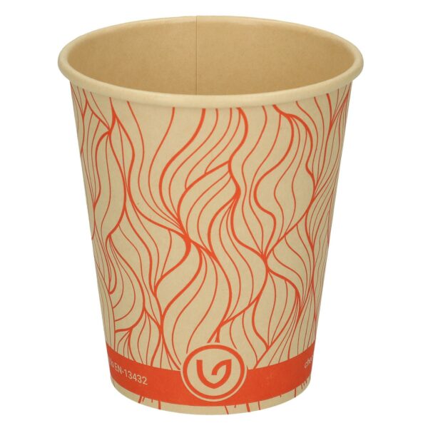 Kaffebæger Bambus Ø80xH90mm 25cl 8oz Single Wall Natur Verive