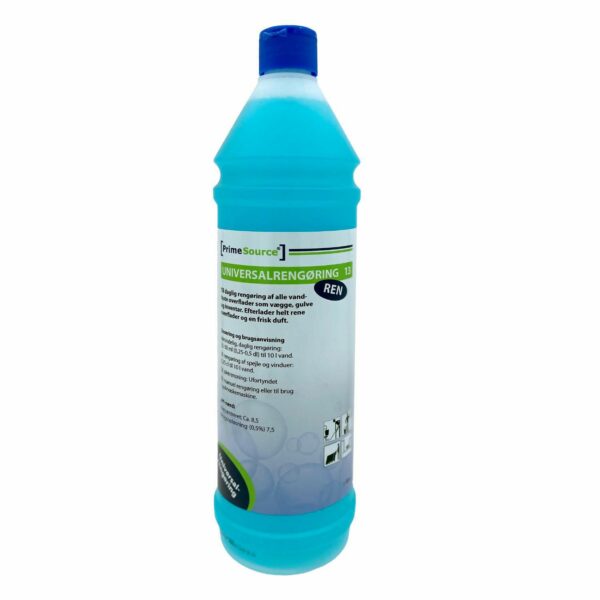 Universalrengøring Prime Source Ren 13 med Farve/Parfume 1 ltr Blå