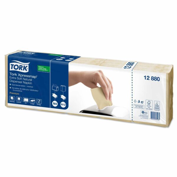 Serviet Tork N4 165x213 mm 2-lag Natur