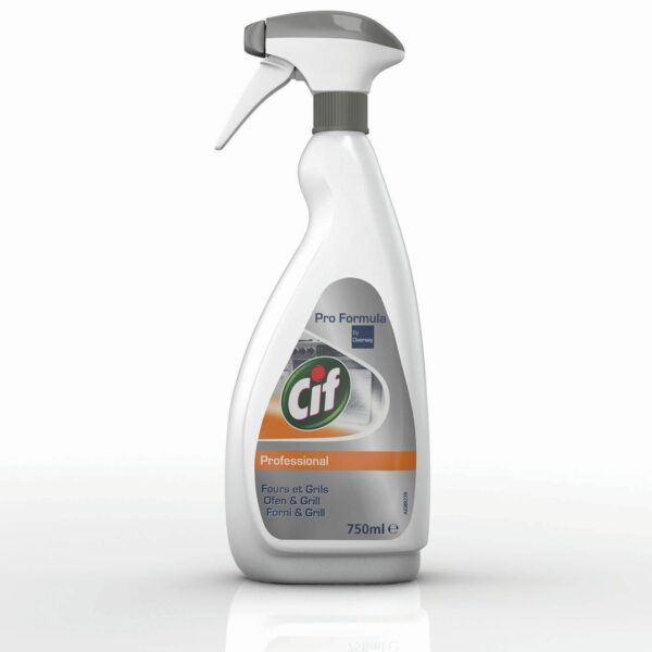Ovn- og Grillrengøring Flydende CIF Professional Klar-til-Brug 750 ml
