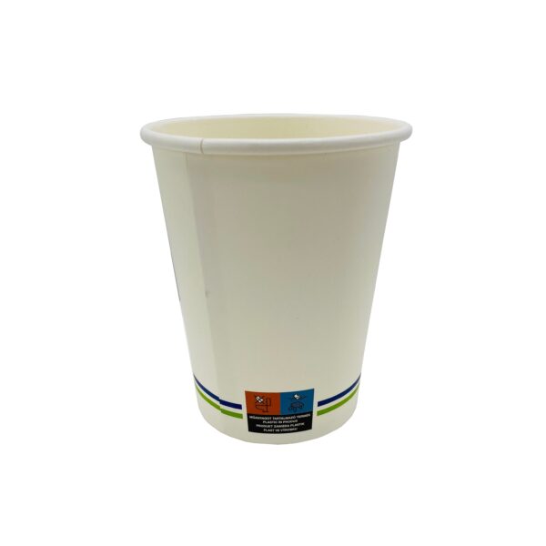 begreen papírpohár fehér 100 ml SUP logóval (EU LW ) 62*45*60 mm