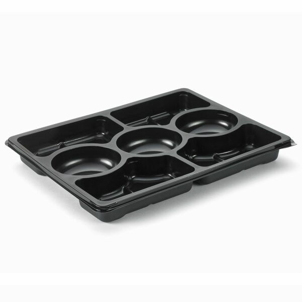 Bakke 7-rum Zen Celection 320x250x33 mm Tapas PP Sort
