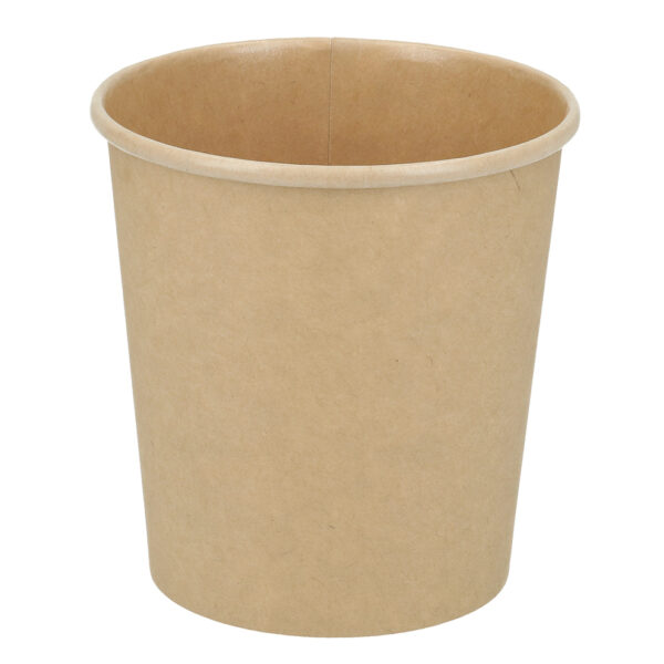 Papbæger Verive soup-to-go 450 ml /16 oz Ø96 x 98 mm pap/PLA brun kraft