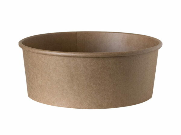 Pojemnik papierowy, okrągły, fi 184 mm, 1300 ml (paczka 50 szt.)