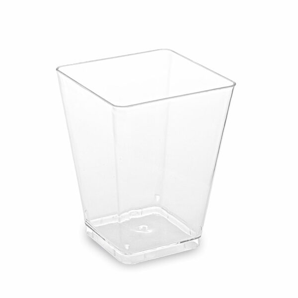 Fingerfood - pojemnik krystaliczny, 5,8 x 5,8 x 7,6 cm, 160 ml (paczka 20 szt.)