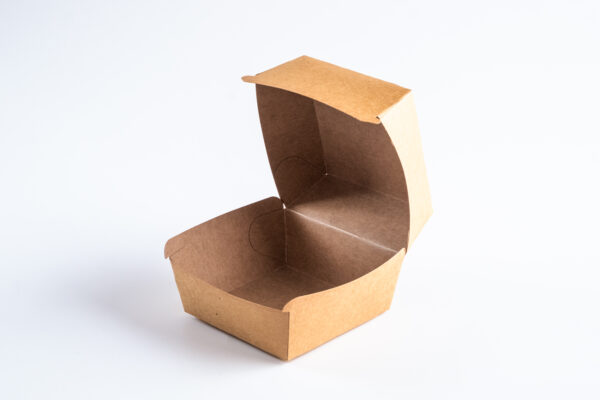 Burger box papierový 110 x 110 x 70 mm - Image 2