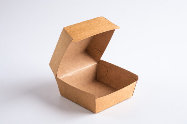 Burger box papierový 92 x 92 x 70 mm - Image 2