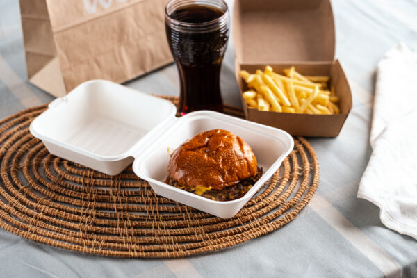Menu box z cukrovej trstiny 75 x 155 x 150 mm - Image 4