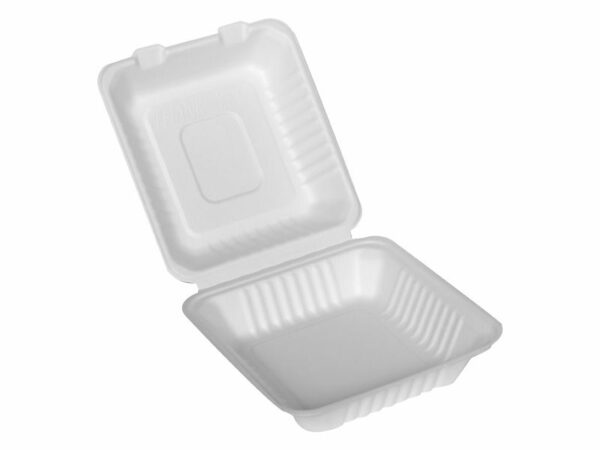 Menu box 1-dielny BIO cukrova trstina 200x200x75mm