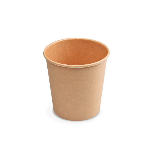 Papierový pohár hnedý 200ml S Ø73mm