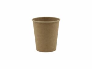 Papierový pohár hnedý kraft 250ml / 280ml 8oz Ø80mm